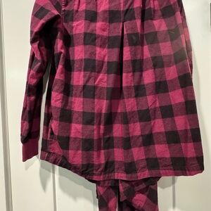 Plaid women’s shawl- Pink and Black